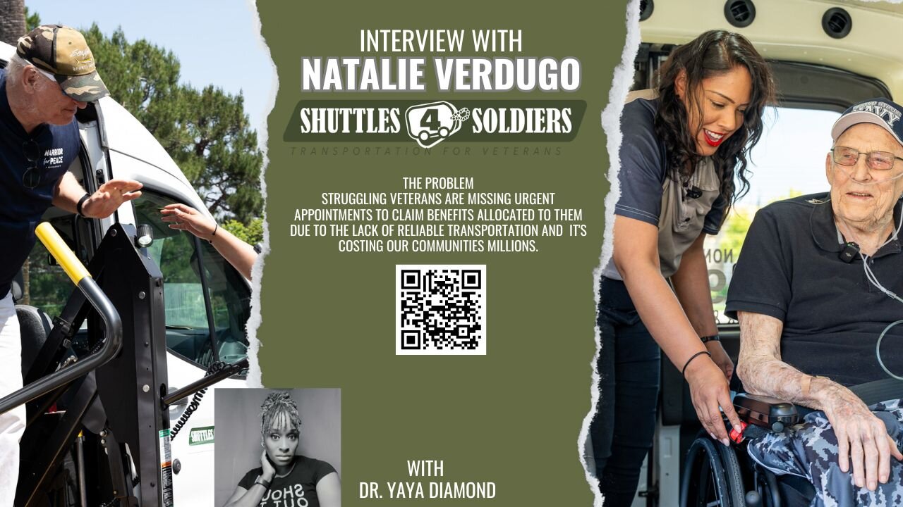 Interview with Natalie Verdugo of shuttles4soldiers.org