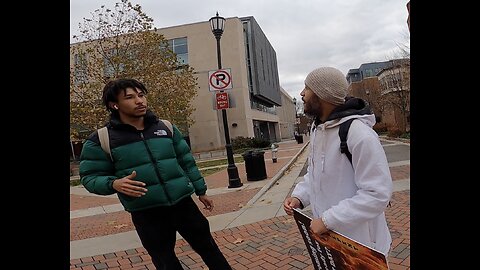 Virginia Commonwealth Univ: Messianic Street Preacher Ministers W/ Me To The Lost & Confused (Last Day Of Classes For Fall Semester)