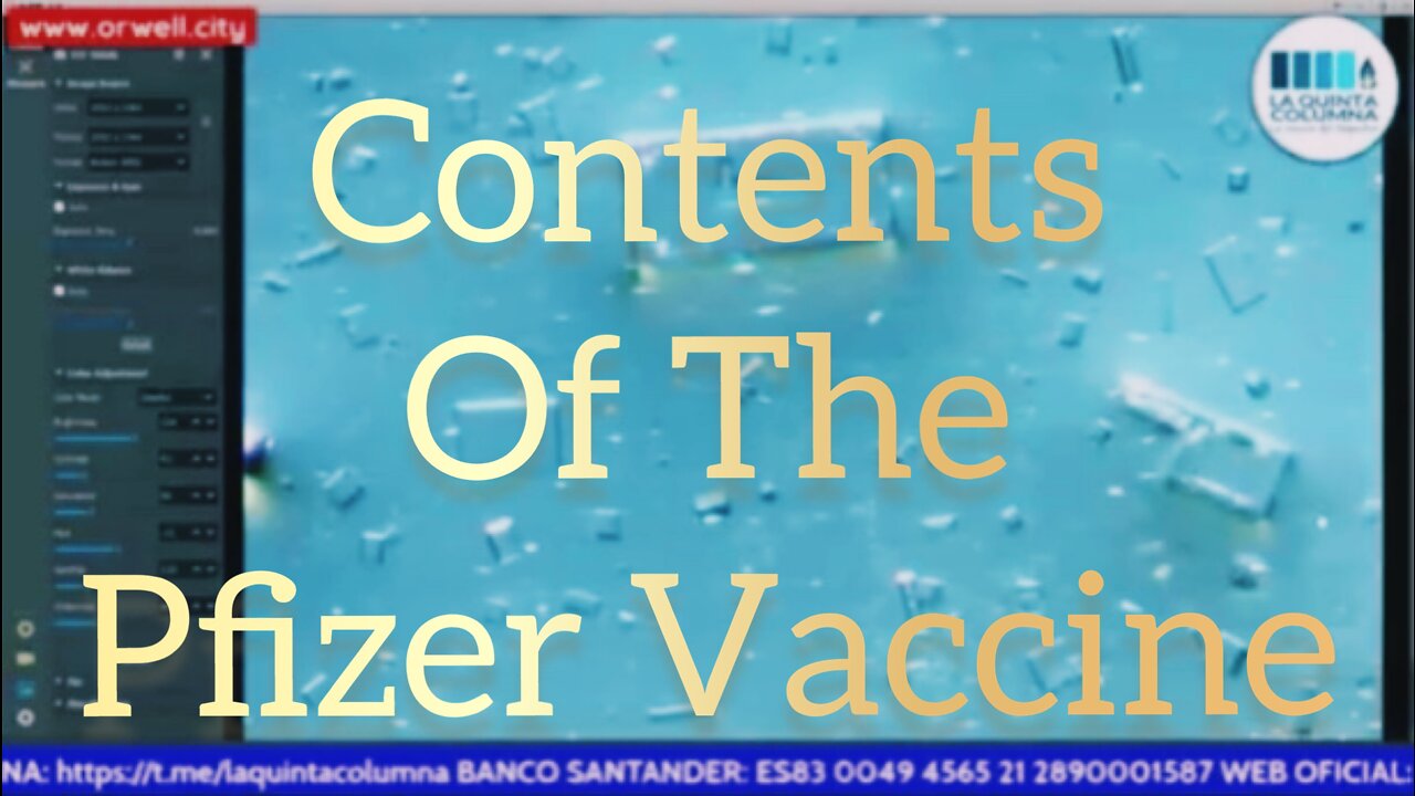 Contents Of The Pfizer Vaccine