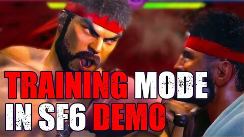 How To Get Training Mode In The Street Fighter 6 DEMO