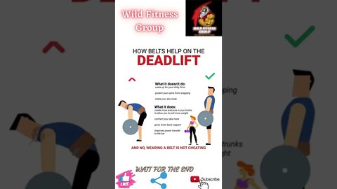 🔥How belt helps in deadlift🔥#shorts🔥#wildfitnessgroup🔥5 May 2022🔥