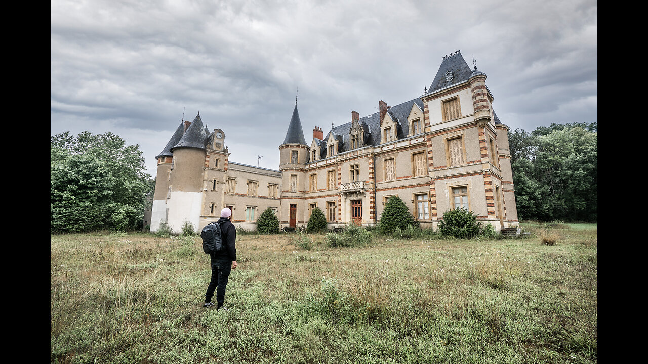 Abandoned Chateau in France with EVERYTHING left