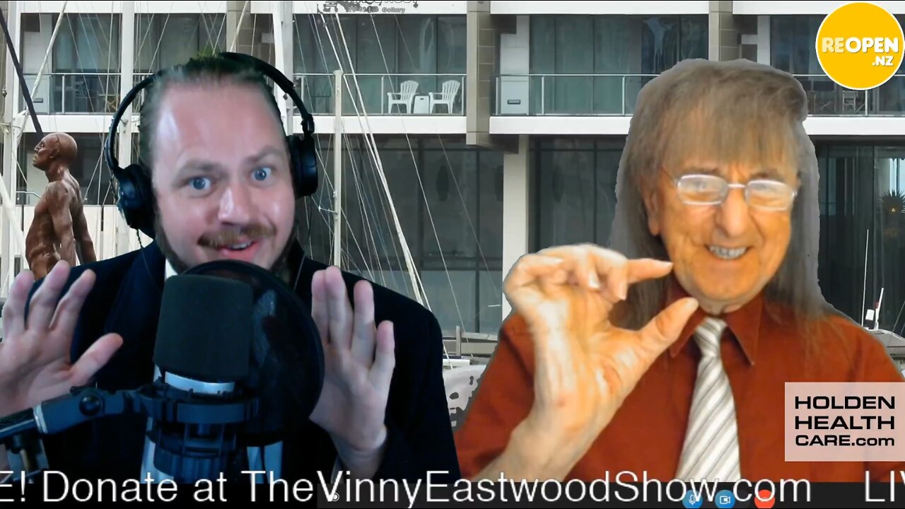 Mars, The Moon and The Mastermind, Aage Nost on The Vinny Eastwood Show