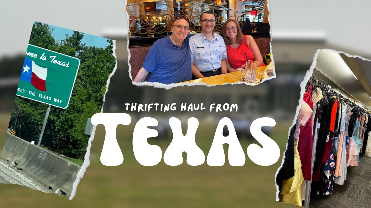 My Thrifting Haul Video from #Texas