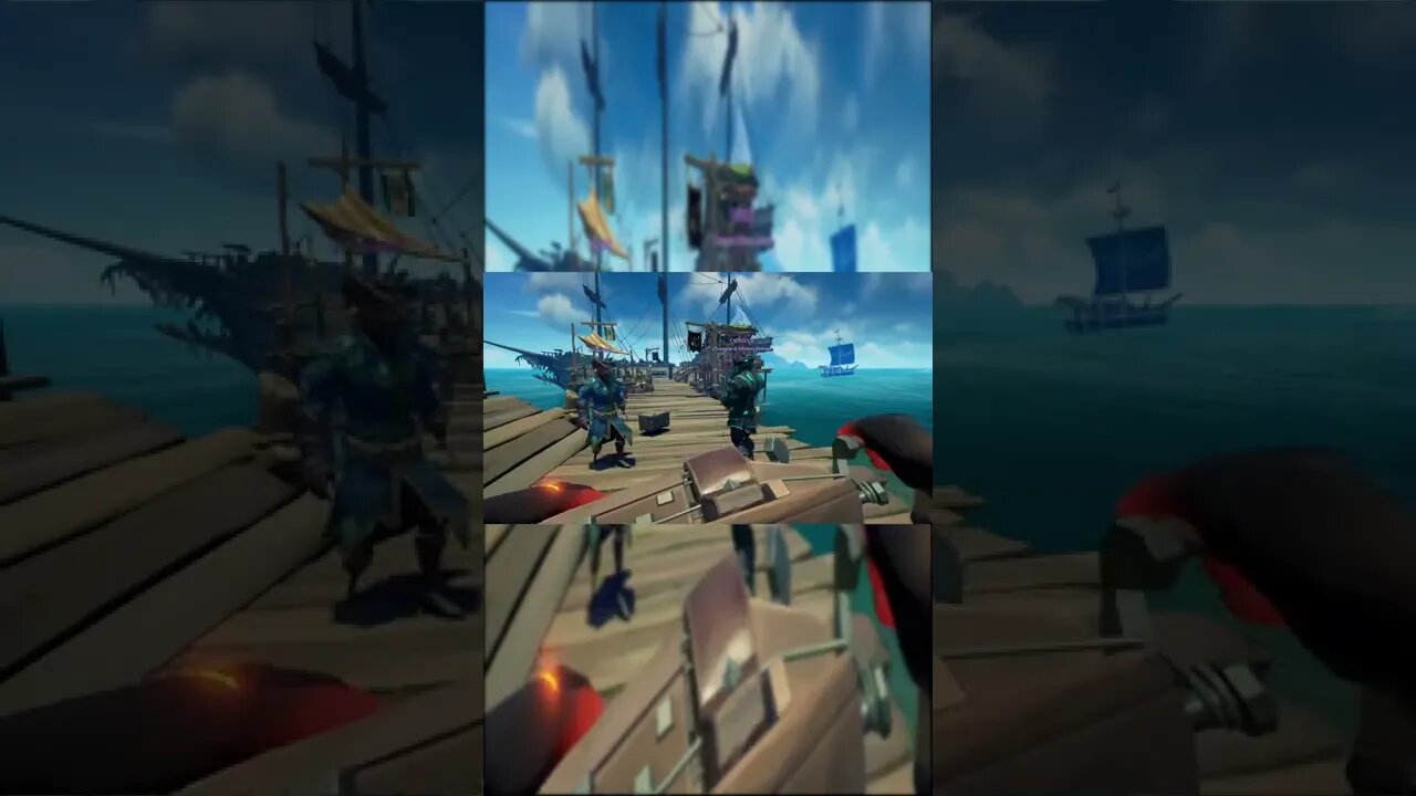 Does THIS happen in other games? #seaofthieves #bemorepirate #alliance #newfriends #shorts