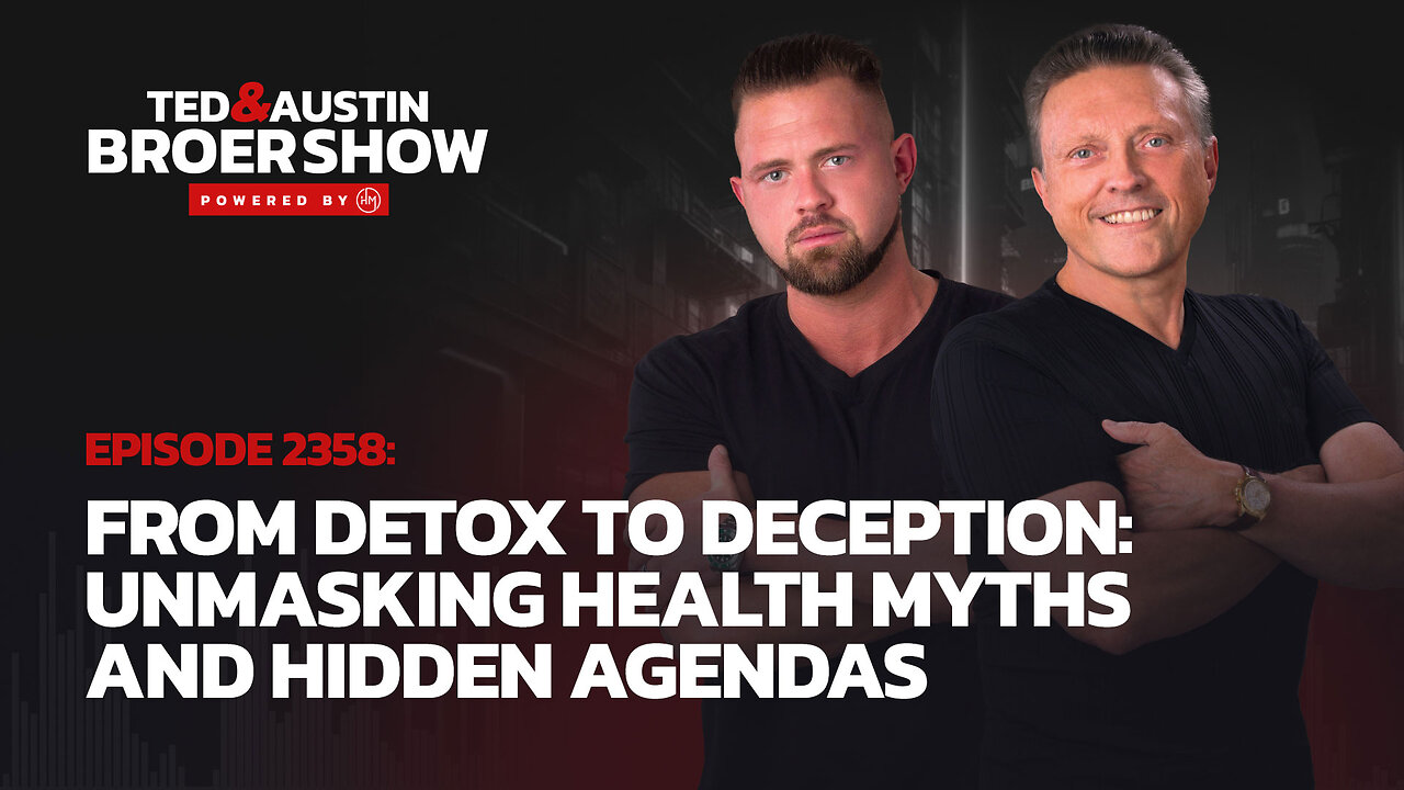 08/16/24 From Detox to Deception: Unmasking Health Myths and Hidden Agendas