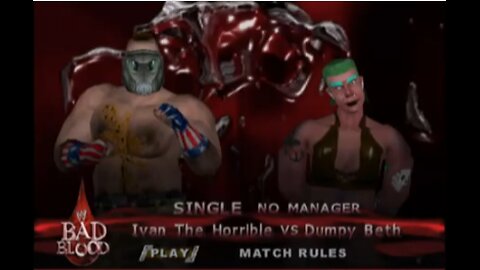 WWE Smackdown vs. Raw - Ivan The Horrible VS Dumpy Beth