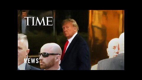 Former President Trump Arrives in New York Ahead of Arrest