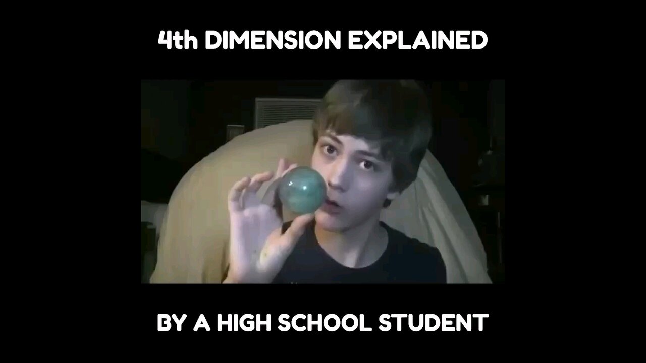 student explain the 4th dimension|| part -2