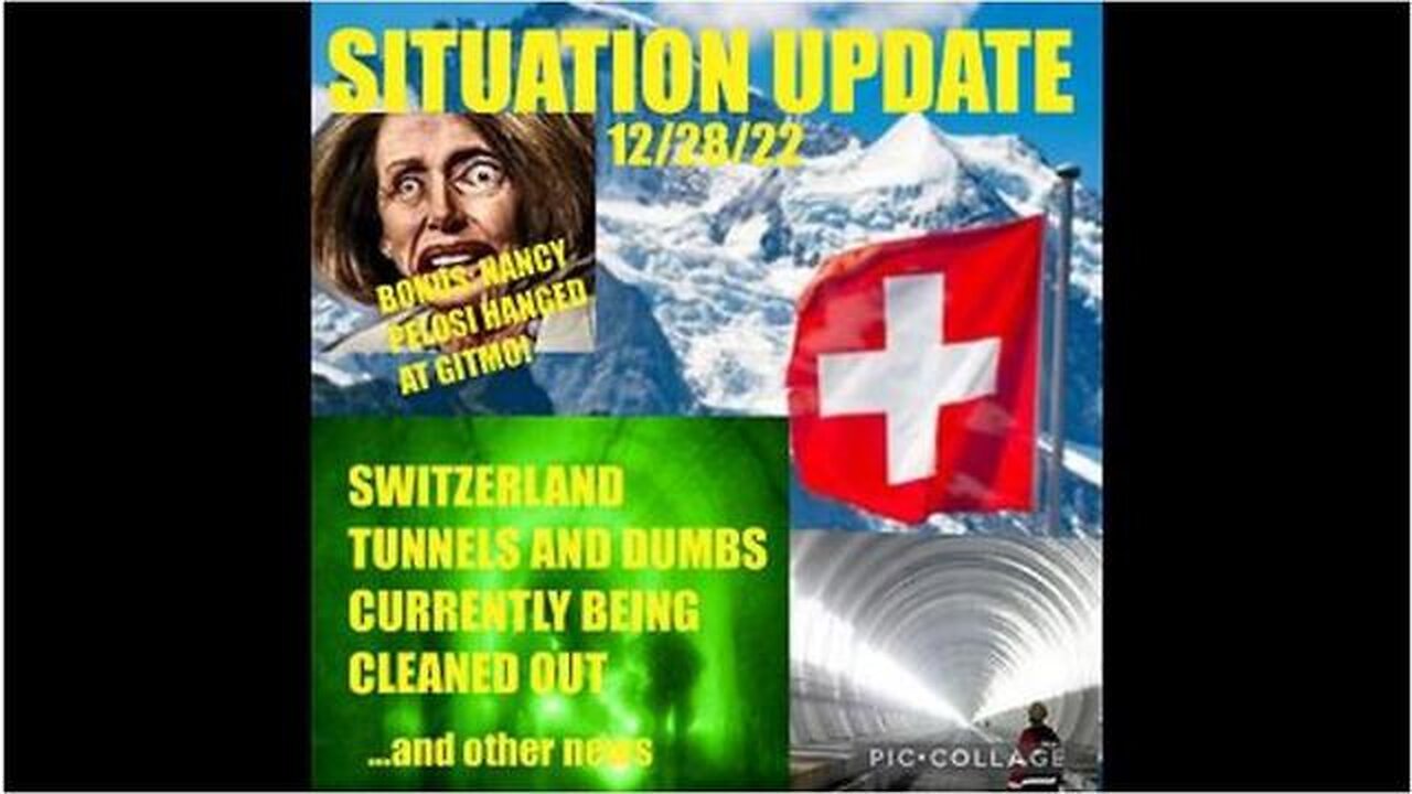 SITUATION UPDATE - SWITZERLAND DUMBS BEING CLEANED OUT! BIDEN REGIME PUT US IN DIRECT WAR WITH ...