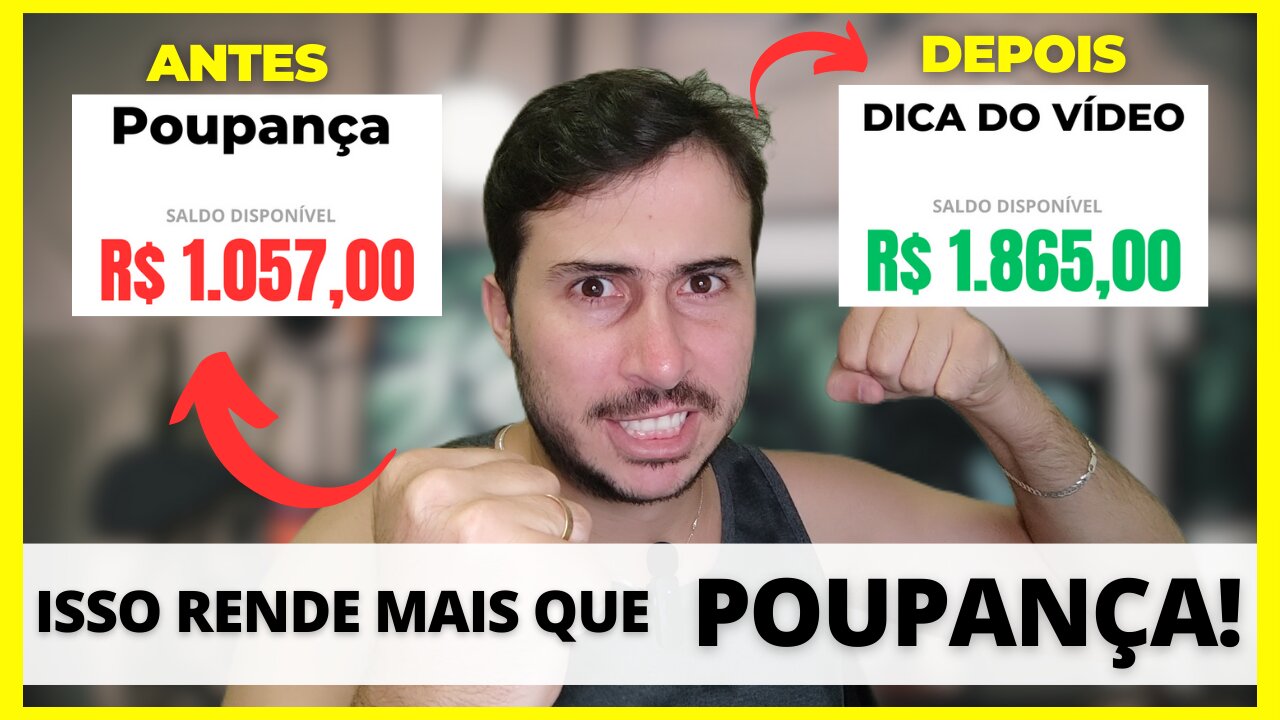 RENDE MUITO MAIS QUE A POUPANÇA! É SEGURO E TEM A GARANTIA DO GOVERNO FEDERAL ...