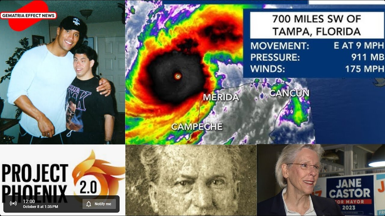 HURRICANE MILTON | Projects Phoenix, Stormfury & Curris, Mayor Castor, John Milton & Paradise Lost