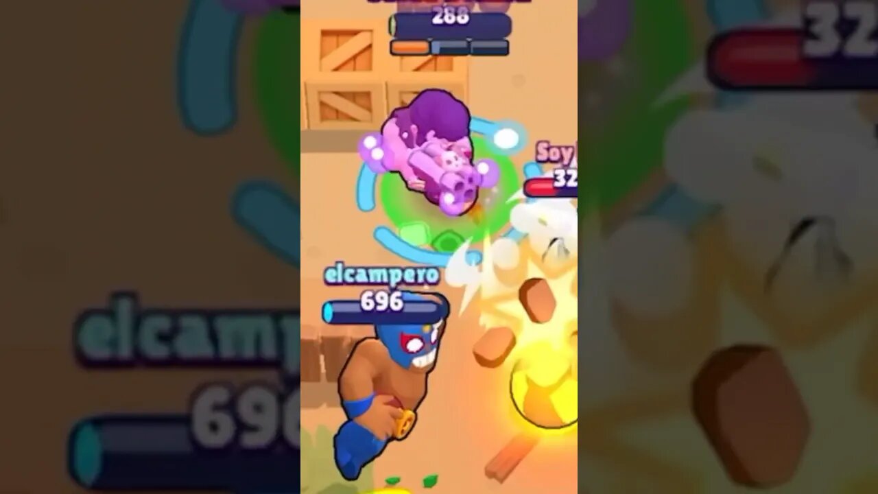 Brawl Stars Game Play 2023 - Bull Tank is a SAVAGE