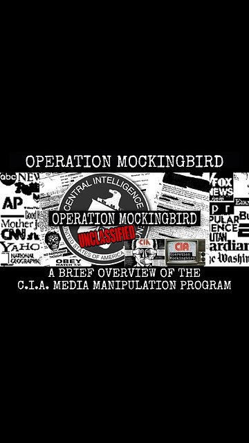 EX-CIA Director Admits Operation Mockingbird Is Still In Action Today