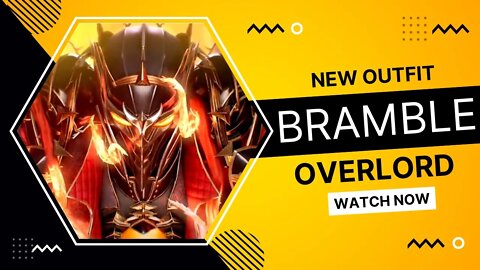 Bramble overlord |set | bgmi | new outfit | new ultimate outfit #bgmi #subscribe