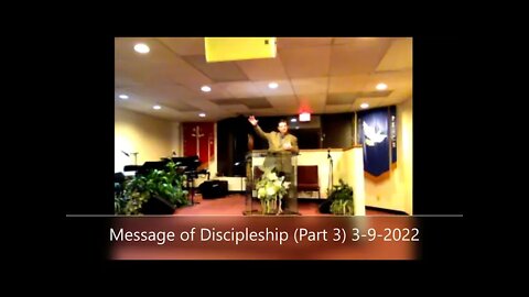 Message of Discipleship (Part 3)