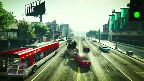 Grand Theft Auto V (GTA V) How NOT to tow a car....