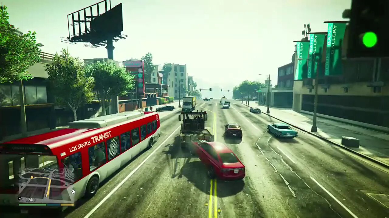 Grand Theft Auto V (GTA V) How NOT to tow a car....