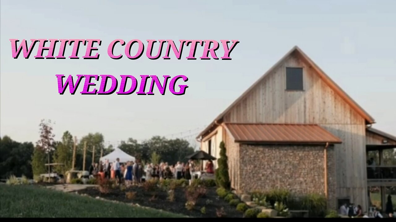 WHITE COUNTRY WEDDING