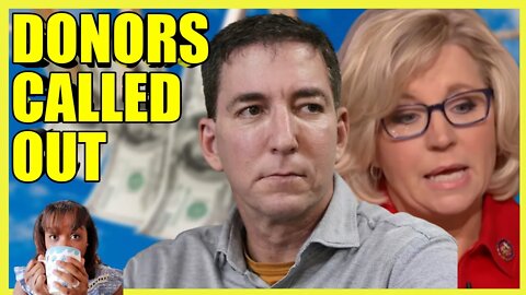 Glenn Greenwald REVEALS Liz Cheney Donor HYPOCRISY (clip)