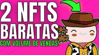 🚨 ALERTA - 2 NFTS BARATAS COM VOLUME DE VENDA E PROVA DE PAGAMENTO ONEOF SNAPPLE NFT