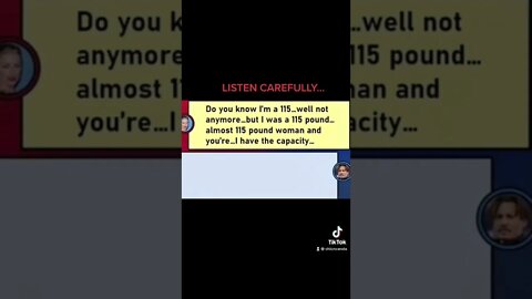 45 sec. THAT WINS #johnnydepp CASE #amberheard is toast