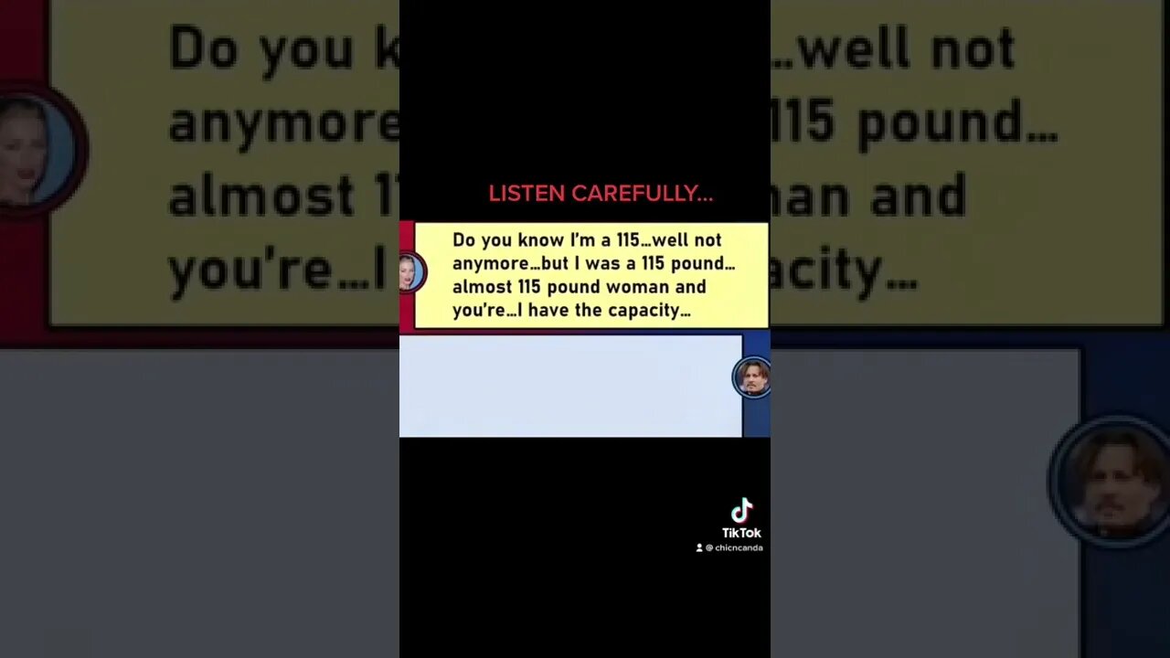 45 sec. THAT WINS #johnnydepp CASE #amberheard is toast