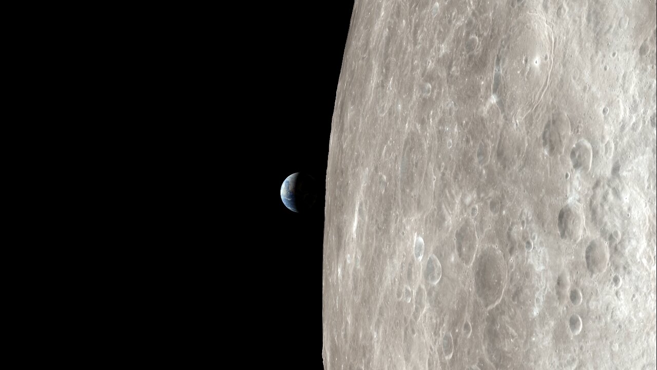 Moon Views in 4K: Apollo 13's Lunar Perspective