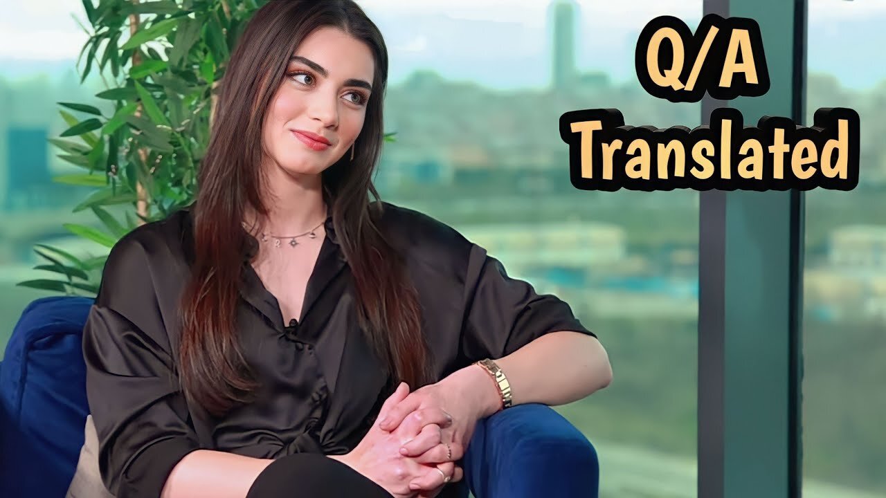 Ozge torer (Bala) talks about Burak and Yildiz _ Translated