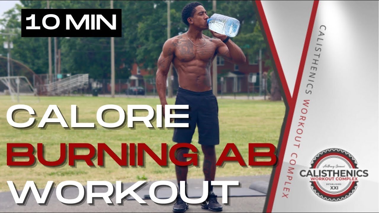 10 Minute Calisthenics Calorie Burning AB Workout