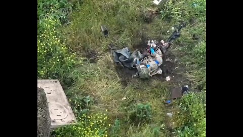 Trapped In The Minefield Are Common. This Is An Ukrainian Soldier’ Accidentally Hit By A Mines.