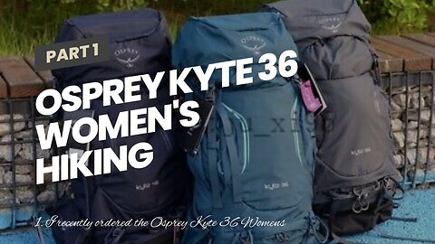 Osprey Kyte 36 Women's Hiking Backpack