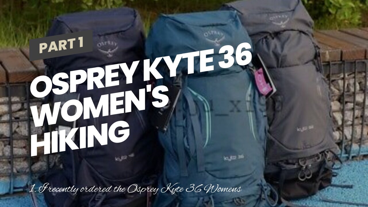 Osprey Kyte 36 Women's Hiking Backpack