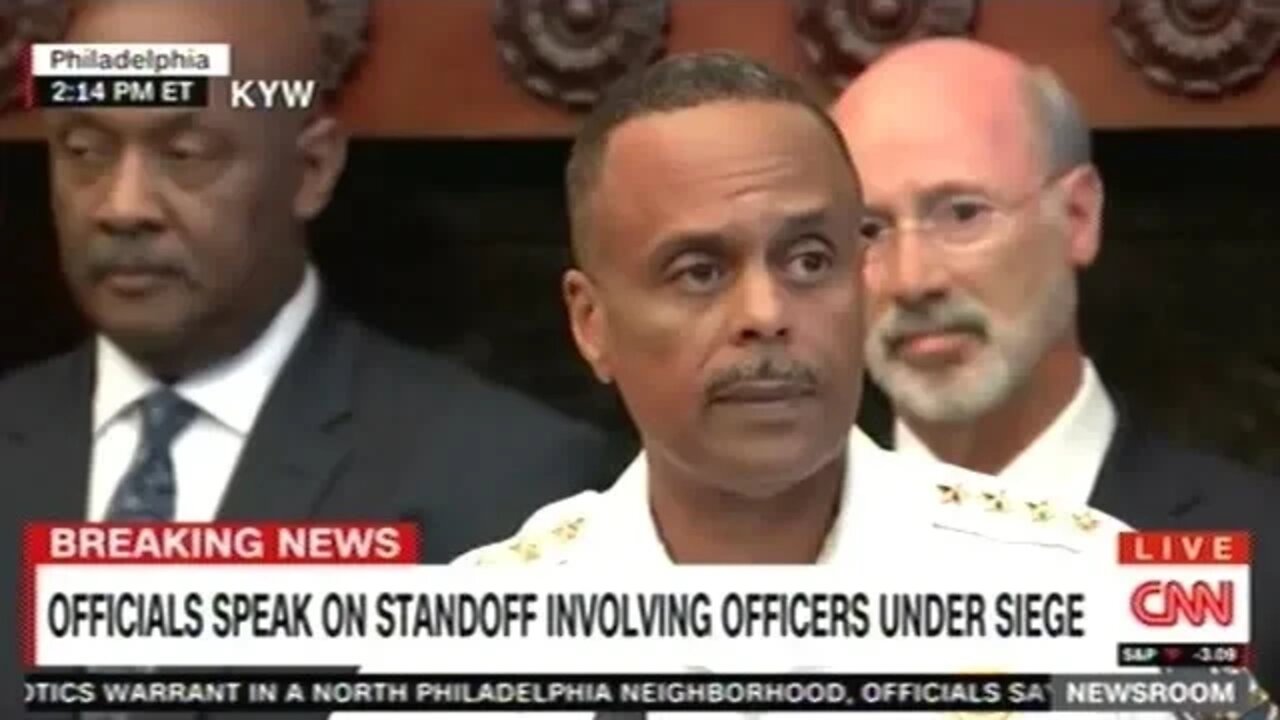 Philadelphia Police Press Conference On Botched Drug Bust