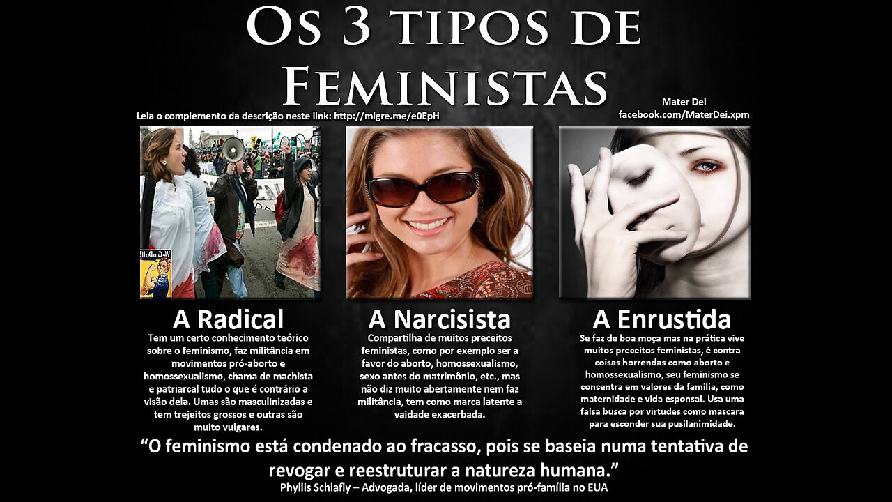 Feminismo e os homens modernos!