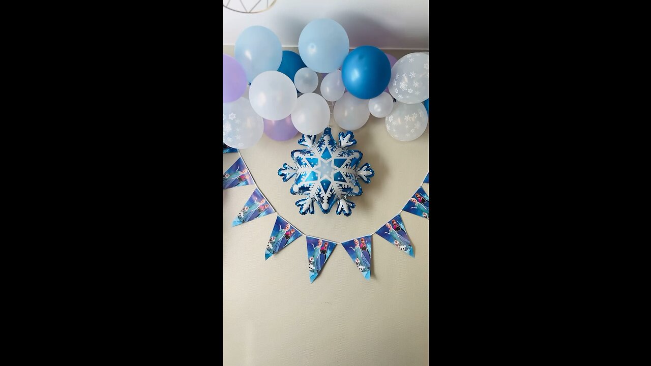 Frozen Birthday decoration idea