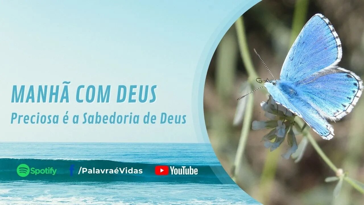 Manhã Com Deus 10 Dez - Preciosa é a Sabedoria de Deus?