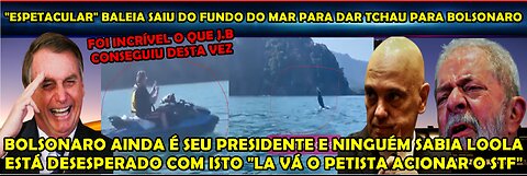 URGENTE “BOLSONARO AINDA É SEU PRESIDENTE” LOOLA ESTÁ DESESPERADO “NÃO DEMORA E ELE ACIONA O STF”