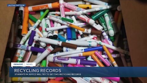 Jeffco students to try to set 2 recycling records