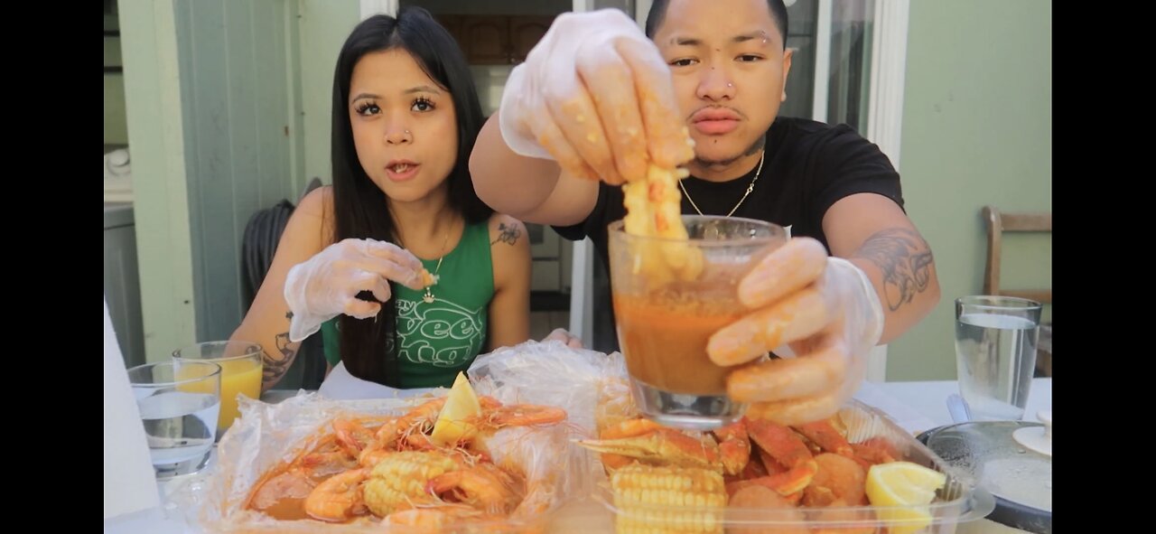 SEAFOOD BOIL MUKBANG