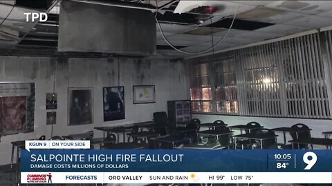 Salpointe Catholic High School deals with millions of dollars worth of damage after fire