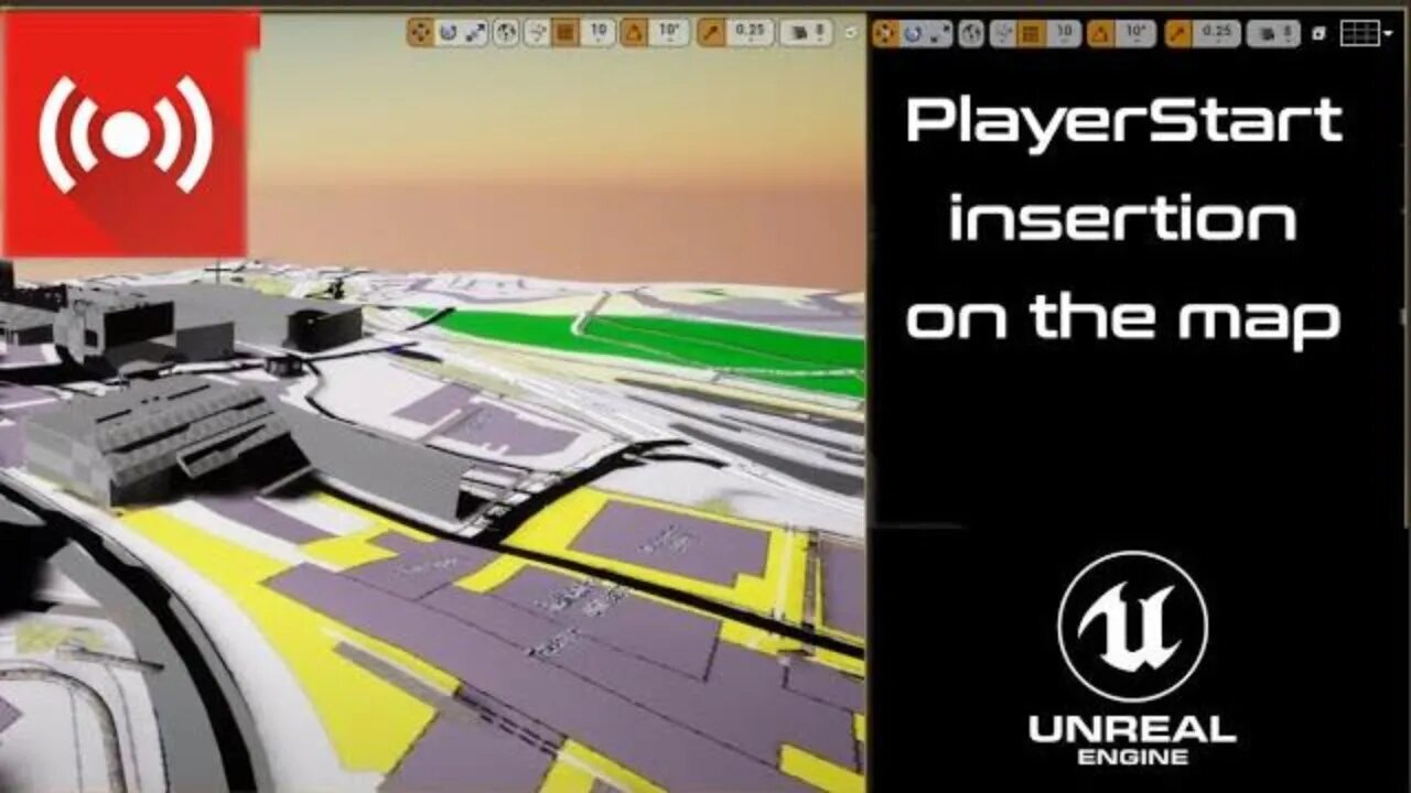 PlayerStart insertion on the map