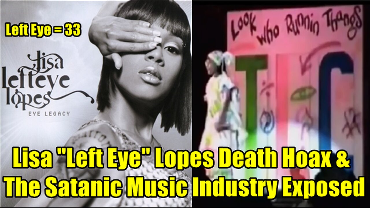 Lisa "Left Eye" Lopes Death Hoax & The Satanic Music Industry Exposed