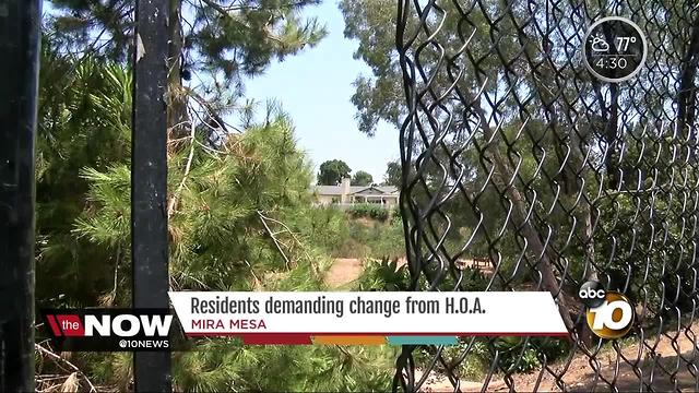 Residents demanding change from HOA