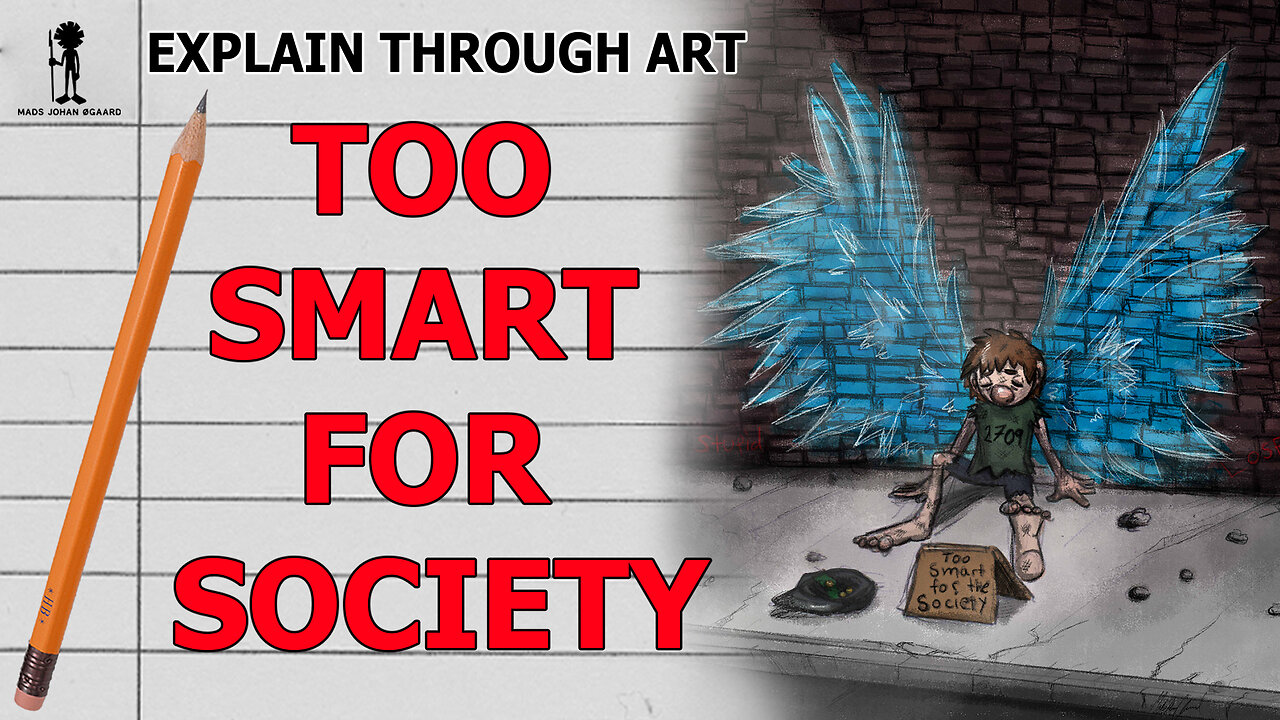 Explain through Art🎨 Ep2 | Too smart for society