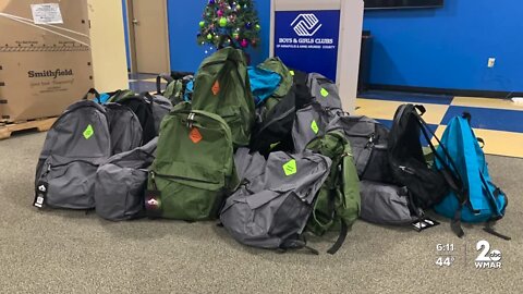 1,000 backpacks filled with supplies donated to Boys and Girls Club of Annapolis