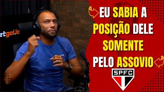 AMOROSO FALA DO SEU ENTROSAMENTO COM LUIZÃO QUANDO JOGARAM PELO SÃO PAULO