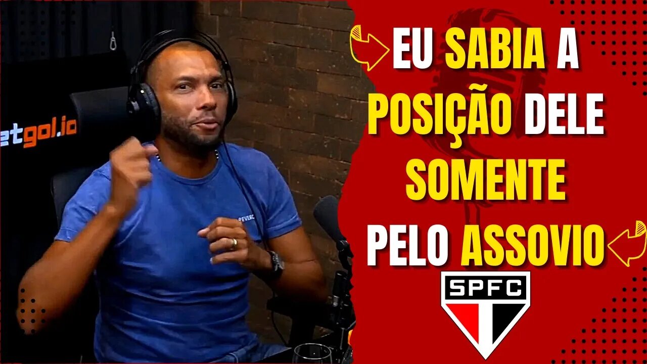 AMOROSO FALA DO SEU ENTROSAMENTO COM LUIZÃO QUANDO JOGARAM PELO SÃO PAULO