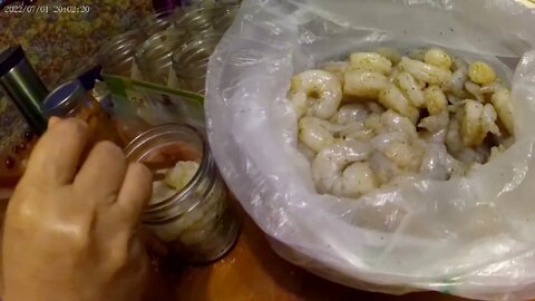 Canning Shrimp