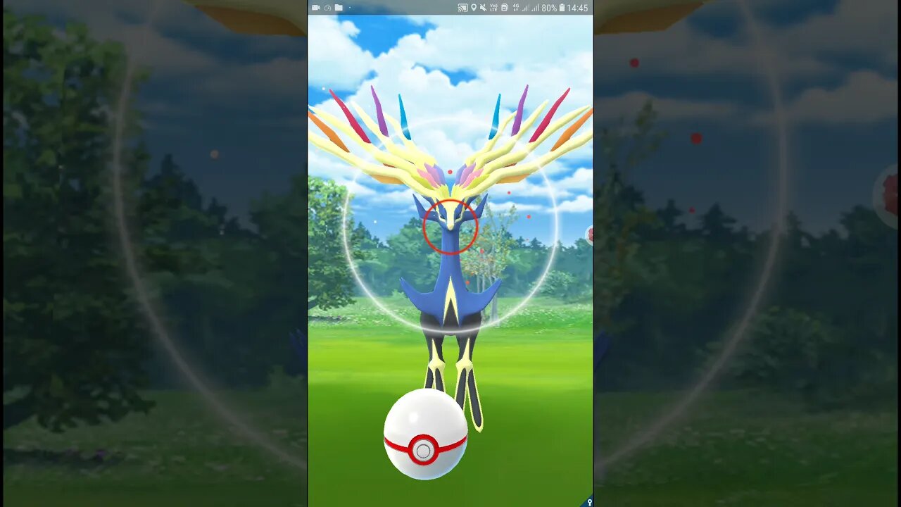 Pokémon GO - Reide de Xerneas